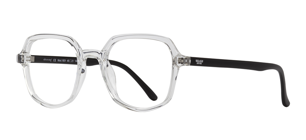 OLİVEWİNG Eyeglasses Teenage Man,Woman,Unisex Geometrical Full-Rimmed Grilamid (TR90) Bluecut OLW 1801-0106